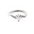 Недорогие Модные кольца-Массивные кольца Мода Циркон Цирконий Платиновое покрытие Бижутерия Для Свадьба Для вечеринок Обручение 1шт