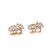 cheap Earrings-Sjeweler Female Fashion Gold-Plated Blue Zircon Earrings
