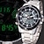 ieftine Ceasuri Quartz-Bărbați Ceas Sport Ceas Militar  Ceas de Mână Japoneză Quartz Oțel inoxidabil Argint 30 m Rezistent la Apă Alarmă Calendar Analog - Digital Alb Negru Galben Doi ani Durată de Viaţă Baterie / LCD