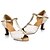 Недорогие Обувь для латиноамериканских танцев-Женская обувь - Бархатная отделка - Номера Настраиваемый (Цвет слоновой кости) - Латино