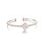 cheap Bracelets-Sjewelry Girls White Cubic Zircon Rose Gold Plating Bracelet