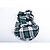 abordables Vêtements pour chiens-Chat Chien Tee-shirt Tartan Classique Décontracté / Quotidien Vêtements pour Chien Rouge Bleu Vert Costume Coton XS S M L