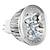olcso LED-es szpotlámpák-10pcs 4 W 320 lm MR16 LED szpotlámpák 4 LED gyöngyök Nagyteljesítményű LED Tompítható Meleg fehér / Hideg fehér / Természetes fehér 12 V / 10 db. / RoHs