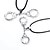 billiga Herrhalsband-Halsband Hänge Halsband Smycken Party / Dagligen / Casual / Sport Geometric Shape Titanstål Silver 1st Present