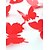 billiga Väggklistermärken-miljöskydd 3d fjäril vägg klistermärken 12st / set röd