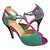 cheap Latin Shoes-Men&#039;s Women&#039;s Dance Shoes Latin Shoes Salsa Shoes Standard Shoes Sandal Customized Heel Customizable Multi Color / Indoor