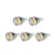 ieftine Becuri-5pcs 9W 750-800lm GU10 Spoturi LED MR16 1 LED-uri de margele COB Intensitate Luminoasă Reglabilă Alb Cald / Alb Rece 110-130V / 220-240V