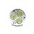 olcso Izzók-LED szpotlámpák 240-300 lm GU5.3(MR16) MR16 3 LED gyöngyök Nagyteljesítményű LED Természetes fehér 12 V / 1 db. / RoHs / CE