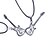 preiswerte Herrenhalsketten-Modische Halsketten Anhängerketten Schmuck Party / Alltag / Normal / Sport Geometrische Form Titanstahl Silber 1 Stück Geschenk
