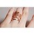 olcso Gyűrűk-Ékszer készlet Egymásra rakható Aranyozott Ötvözet Križ Szerelem hölgyek Szokatlan Egyedi 6db Egy méret / Női / Gyűrűk készlet