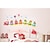 cheap Wall Stickers-Ice Cream Train For Kids Room Wall Decal Zooyoo769 Decorative Removable Pvc Wall Sticker
