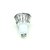 Недорогие Лампы-1шт 3 W Точечное LED освещение 240-300 lm GU10 3 Светодиодные бусины Высокомощный LED Тёплый белый 85-265 V / 1 шт. / RoHs
