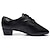 ieftine Pantofi Dans Clasic &amp; Modern-Bărbați Pantofi de dans Pantofi Dans Latin Josi Adidași Dantelă Toc Drept Personalizabili Negru / Interior / Antrenament / Profesional