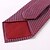 abordables Accessoires pour Homme-Fête des hommes / soirée de mariage formel rouge à carreaux en polyester cravate
