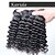 abordables Extensions cheveux colorés naturels-Tissage Naturel Rémy Ondulation 400 g Plus d&#039;Un An / Ondulation Prononcée