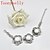 cheap Jewelry Sets-Women&#039;s Jewelry Set Ladies Earrings Jewelry White For Wedding Party Daily Casual Sports / Necklace / Bracelets &amp; Bangles