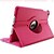 abordables Pochettes de Tablette&amp;Protections d&#039;Ecran-Coque Pour Apple iPad Mini 3/2/1 Rotation 360° / Avec Support / Veille / Déverrouillage Automatique Coque Intégrale Couleur Pleine faux cuir