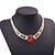 cheap Necklaces-Women&#039;s Statement Necklace - Cubic Zirconia Luxury Yellow, Red, Blue Necklace For Party