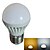 billige Lyspærer-1pc 1.5 W LED-globepærer 2800-3200/6000-6500 lm E26 / E27 10 LED perler SMD 2835 Varm hvit Kjølig hvit 220-240 V / 1 stk.