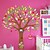 olcso Falmatricák-baglyok játszik színes fa fal matrica gyerekeknek szoba zooyoo7223 dekoratív kivehető PVC fal matrica