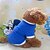 abordables Ropa para perro-Perro Camiseta Geométrico Invierno Ropa para Perro Azul Disfraz Lana Polar XS S M L XL