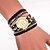 cheap Bracelet Watches-Women&#039;s Bracelet Watch Gold Watch Quartz Leather Black / White / Blue Hot Sale Analog Ladies Sparkle Fashion - Blue Pink Golden One Year Battery Life / SSUO 377