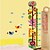 preiswerte Wand-Sticker-Giraffe Wachstum Chart Wandaufkleber für Kindraum zooyoo6335 Kinder Abziehbilder Tierwand-Kunst Mädchen Geburtstagsgeschenk