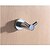 cheap Bath Accessories-Bathroom Double Prong Robe and Towel Hook, Chrome Solid Brass
