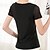 cheap Women&#039;s Tops-AIIMAII™ Women&#039;s Casual/Work Embroidery Solid colors Micro-elastic Short Sleeve Regular T-shirt (Nylon)