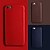 cheap Cell Phone Cases &amp; Screen Protectors-Case For Apple iPhone 8 Plus / iPhone 8 / iPhone 7 Plus Ultra-thin Back Cover Solid Colored Hard PU Leather