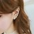 cheap Earrings-Women&#039;s Drop Earrings Cross Fashion Pearl Imitation Pearl Earrings Jewelry Screen Color For