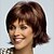 cheap Synthetic Wigs-Synthetic Wig Straight Style Asymmetrical Capless Wig Brown Synthetic Hair Women&#039;s Natural Hairline Brown Wig Short Cosplay Wig