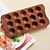 billige Kakeformer-bakeware silikon smil ansikt formet bakeformene for sjokolade