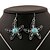cheap Jewelry Sets-Turquoise Jewelry Set Starfish Turquoise Earrings Jewelry Green For Party Birthday Engagement Gift Daily Casual / Necklace