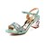 abordables Sandales femme-Femme Glitter Crystal Sequined Jeweled Talon Aiguille Paillette Similicuir Gladiateur Eté Doré / Bleu / Argent / Mariage