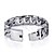 cheap Religious Jewelry-Kalen Men‘s Jewelry Heavy Tribal Ethnic Stainless Steel Bracelet with Shiny Surface Christmas Gifts
