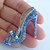Χαμηλού Κόστους Καρφίτσες-γυναικεία αξεσουάρ ασήμι-Ήχος μπλε τεχνητό διαμάντι κρύσταλλο ψηλοτάκουνα παπούτσια καρφίτσα art deco γυναίκες κοσμήματα