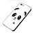 cheap Cell Phone Cases &amp; Screen Protectors-Case For Apple iPhone 7 Plus / iPhone 7 / iPhone 6s Plus Pattern Back Cover Cartoon / Panda Hard PC