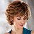 Χαμηλού Κόστους Συνθετικές Trendy Περούκες-Συνθετικές Περούκες Ίσιο Κυματομορφή Σώματος Κυματομορφή Σώματος Ασύμμετρο κούρεμα Περούκα Κοντό Μεσαίο Auburn Συνθετικά μαλλιά Γυναικεία Φυσική γραμμή των μαλλιών Ανοικτό Καφέ Καφέ