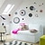 cheap Wall Stickers-Circle Wall Decals High Quality Wall Arts Home Decor Morden Mural Art Zooyoo7119 Living Room Decorative Stickers