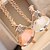 cheap Necklaces-Women&#039;s Pendant Necklaces Crystal Rhinestone Alloy Fashion White Light Brown Jewelry