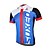 cheap Women&#039;s Cycling Clothing-Arsuxeo Men&#039;s Cycling Jersey Short Sleeve Bike Jersey Top with 3 Rear Pockets Mountain Bike MTB Road Bike Cycling Breathable Anatomic Design Quick Dry White+Red Black Green Black Blue Patchwork