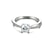tanie Modne pierścionki-Duże pierścionki Modny Cyrkonia Powłoka platynowa Imitacja diamentu Biżuteria Na Ślub Impreza 1szt