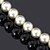 preiswerte Halsketten-Damen Perlen Halsketten Halskette Perlen Retro Party Büro Freizeit Niedlich Verstellbar Weiß Schwarz Modische Halsketten Schmuck Für Alltag