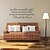 cheap Wall Stickers-Decorative Wall Stickers - Words &amp; Quotes Wall Stickers Words &amp; Quotes Living Room / Bedroom / Bathroom