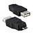 levne USB kabely-USB 2.0 samice na micro USB 2.0 b zástrčka