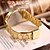 ieftine Ceasuri la Modă-Pentru femei Ceas de Mână Diamond Watch ceas de aur Quartz Auriu cald Vânzare Analog femei Sclipici Casual Elegant - Auriu Un an Durată de Viaţă Baterie / SSUO 377