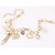 cheap Bracelets-Women&#039;s Charm Bracelet - Rhinestone Heart Ladies, Fashion Bracelet Jewelry Silver / Golden For Christmas Gifts Daily Casual