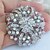 cheap Brooches-Women&#039;s Brooches Simulated Diamond Fashion Bridal White Jewelry Wedding Party Special Occasion Anniversary Birthday Gift Daily