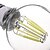 baratos Lâmpadas-E26/E27 Lâmpadas de Filamento de LED 6 leds LED de Alta Potência Branco Frio 480lm 6000K AC 85-265V